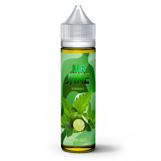 Mr Jane - Soprano ( Lime Limonu ve Nane ) 60ML Mr Jane - Soprano ( Lime Limonu ve Nane ) 60ML