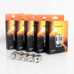 SMOK TFV8 Cloud Beast Q4/T6/T8/T10/X4/RBA Coil (3'lü Paket)  SMOK TFV8 Cloud Beast Q4/T6/T8/T10/X4/RBA Coil (3'lü Paket)