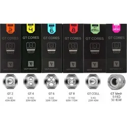 Vaporesso Gt2/Gt4/Gt6/Gt8/Gt cCELL/Gt Mesh (3'lü Paket) Vaporesso Gt2/Gt4/Gt6/Gt8/Gt cCELL/Gt Mesh (3'lü Paket)