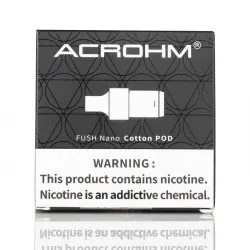 Acrohm Fush Nano Yedek Kartuş 2'li Paket Acrohm Fush Nano Yedek Kartuş 2'li Paket