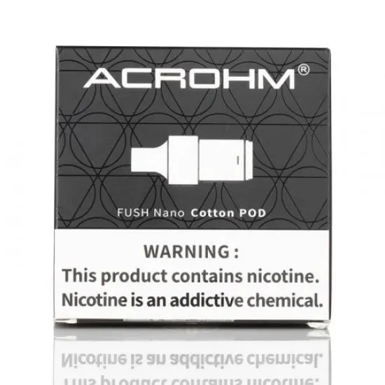 Acrohm Fush Nano Yedek Kartuş 2'li Paket Acrohm Fush Nano Yedek Coil