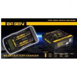 Basen BS-4B2 18650 Pil Sarj Aleti DİGİTAL Basen BS-4B2 18650 Pil Sarj Aleti DİGİTAL