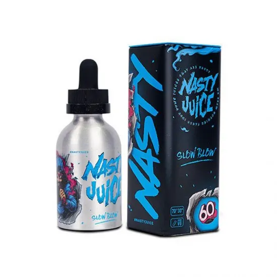 Nasty Juice Slow Blow - Ananas - Limonata ve Nane Aroması 60ML Nasty Juice Slow Blow - Ananas - Limonata ve Nane Aroması 60ML