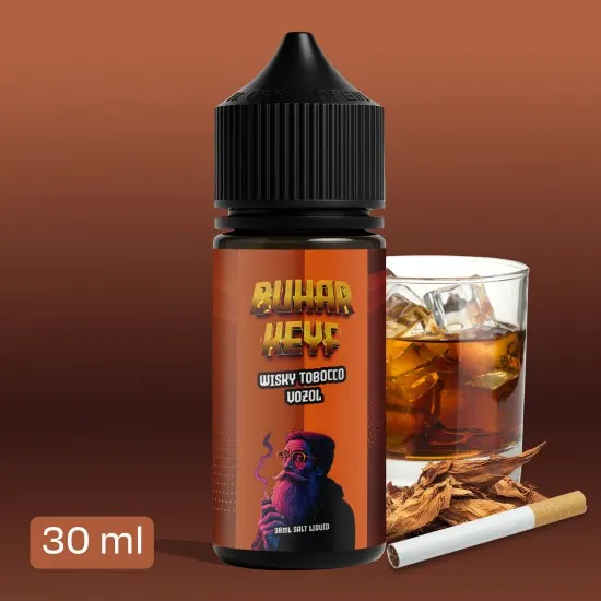 bhk vozol wisky tobacco salt likit 30ml viski tutun aromali