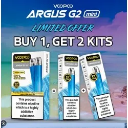 Voopoo Argus G2 Mini (İKİLİ CİHAZ PAKETİ) Voopoo Argus G2 Mini (İKİLİ CİHAZ PAKETİ)