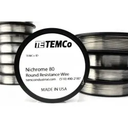 TEMCO Nichrome 80 Coil Rezistans Teli 10m (24/26/27/38/32ga) TEMCO Nichrome 80 Coil Rezistans Teli 10m (24/26/27/38/32ga)