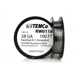 TEMCO Kanthal A1 Coil Rezistans Teli 10m (24/26/27/28/32ga) TEMCO Kanthal A1 Coil Rezistans Teli 10m (24/26/27/28/32ga)