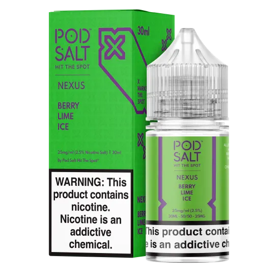Pod Salt - Berry Lime Ice 30ML Pod Salt - Berry Lime Ice 30ML