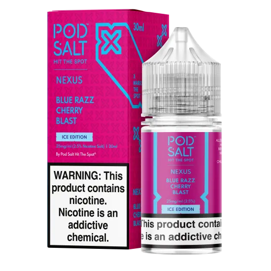 Pod Salt - Blue Razz Cherry Blast 30ML Pod Salt - Blue Razz Cherry Blast 30ML