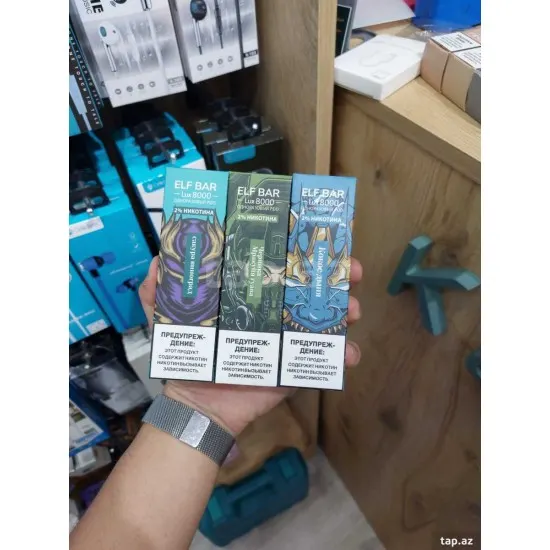 Elfbar LUX 8000 Çekim Puff Elfbar LUX 8000 Çekim Puff