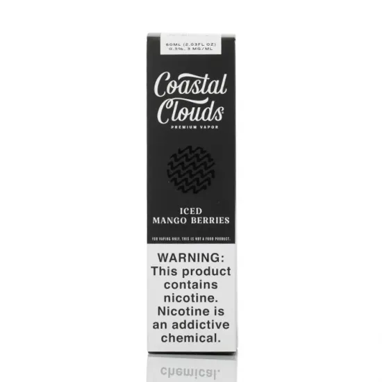 Coastal Clouds – ICED Mango Berries 60mL Coastal Clouds – ICED Mango Berries 60mL