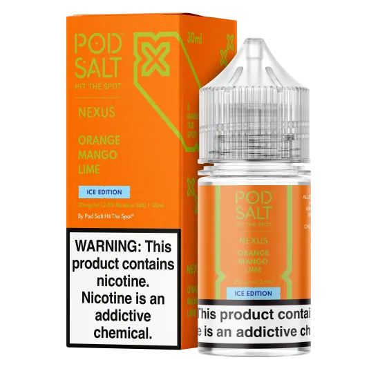 Pod Salt - Orange Mango Lime 30ML Pod Salt - Orange Mango Lime 30ML