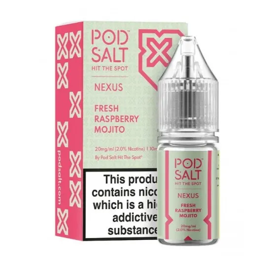 Pod Salt - Fresh Raspberry Mojito 30ML Pod Salt - Fresh Raspberry Mojito 30ML