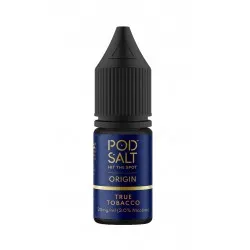 Pod Salt - ORIGIN - TRUE TOBACCO Salt Likit 30ML Pod Salt - ORIGIN - TRUE TOBACCO Salt Likit 30ML
